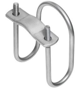 U-Bracket Double 1" / 1"  SST